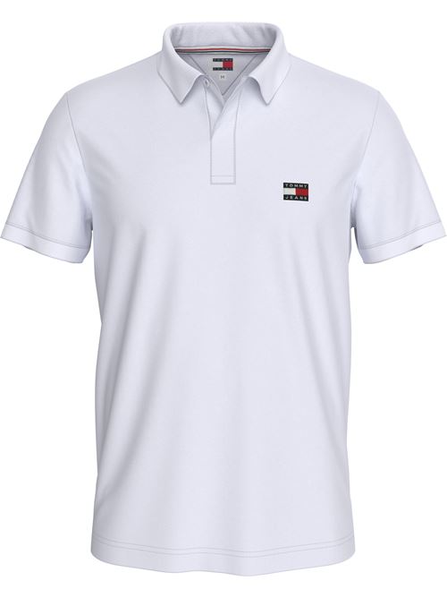 polo Tommy Jeans | DM0DM18314YBR BIANCO